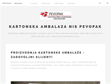 Tablet Screenshot of pevopak.com